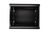 Extralink 9U 600x600 Black | Rackmount cabinet | wall mounted