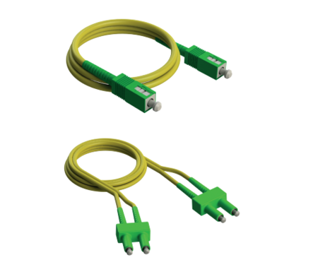 SC/APC-SC/UPC Fiber Patch Cords OS2 G.652.D 3.0mm 3m