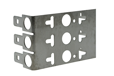 Metal structure for 3 blocks
