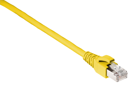 CAT 5 RJ45 Ethernet Cable Patch Cord D Shielded 35m yellow