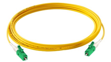 LC/APC-LC/APC Fiber Patch Cord Duplex SM OS2 G.657.A2 GigaLine® OLS 1m