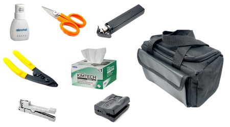 Kit de ferramentas de fibra óptica
