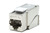 RJ45-Buchse Cat 6A FTP geschirmt, silber ISO / IEC 11801