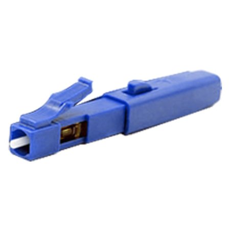 LC/UPC Fiber Optic Connector Duplex SM 2.0mm One-Piece Blue