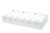 Surface mount box, 85 x 172mm, office white, 6 ports