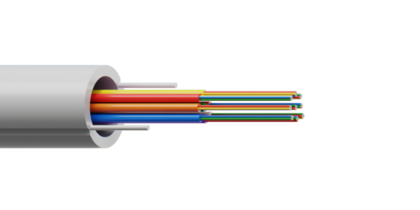 Câble Fibre Optique 32FO (8x4) Tube Flex Fibre Intérieur