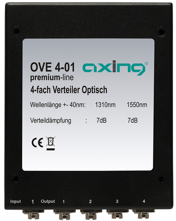 Optical 4-way splitter OVE00401