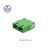 SC/UPC Fiber Optic Adapter Duplex Flangeless Zirconia Sleeve Green Rattle-free Clip