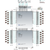 Multischalter-Kaskadenbaustein 13 Ein-/Ausgänge24 Teilnehmer 5-2400 MHz 32dB SPU132406