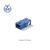 SC/UPC LWL-Adapter ohne Flansch Simplex Zirkonia-HülleBlau Rattle-free Clip