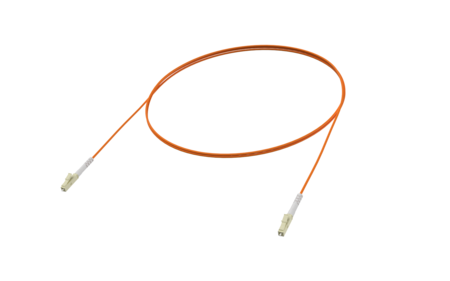 LC/PC-LC/PC Fiber Patch Cords simplex OM2 G.651.1 2mm 50m Orange
