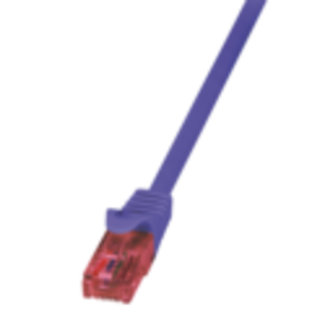Patch Cable Cat.6 U/UTP  PrimeLine AWG24 LSZH violet 1,00m - CQ2039U