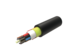 24FO (4X6) Aerial Fiber Optic Cable OS2 G.652.D HDPE Short-Span (<180m) Black