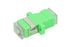 Extralink SC/APC | Adapter | Singlemode, Simplex, transparente Staubkappen