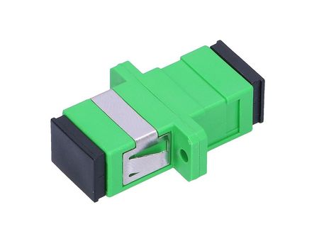 Extralink SC/APC | Adapter | Single Mode, Simplex, green