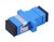Extralink SC/UPC | Adapter | Einzelmodus, Simplex, blau