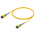 8FO MPO-F/UPC-MPO-F/ Câble à Fibre Optique Pré-Terminé OS2 G.657.A2 3.0mm 10m Yellow