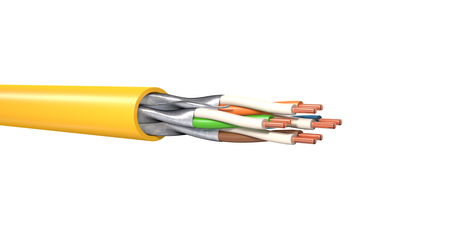 Cable de par trenzado MegaLine® E5-60 U/F Dca Cat6A