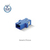 SC/UPC Fiber Optic Adaptert Simplex w/ Flange Zirconia Sleeve Blue Rattle-free Clip