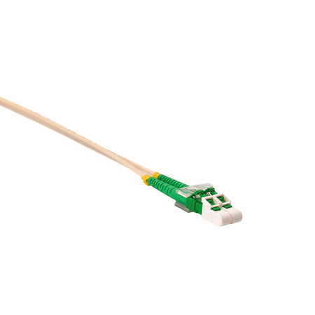 LC/APC-LC/APC  Fiber Patch Cord Duplex OS2 G.652.D 0.9mm 5m LSZH White