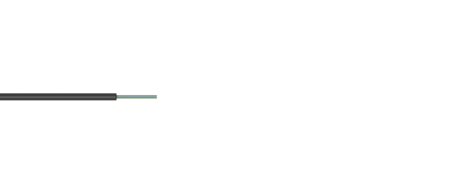 Cable de Fibra Óptica 4FO (1x4) Tubo Loose Microducto de Fibra Soplable SM G.657.A1 Naranja