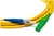 E2000/APC-FC/PC Fiber Patch Cord Simplex OS2 G.657.A2 2.0mm 10m LSZH Yellow