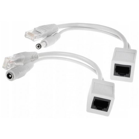 Extralink 1 Port | PoE Injector | Injector and Splitter set, 100Mb/s