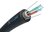 Cable aéreo de fibra óptica de tubo suelto 8FO (8X1) OS2 G.652.D PVC negro