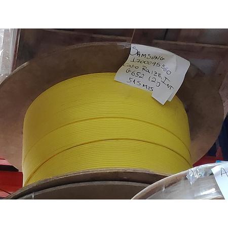 12FO Indoor/Outdoor Loose Tube Fiber Optic Cable SM G.652.D Yellow
