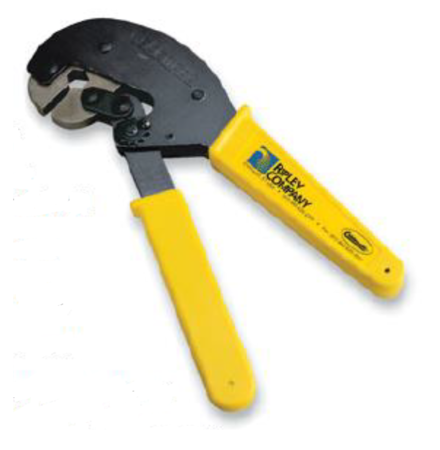 Crimping Tool for F Connector RG6 Hex. Size .360" - 9,14mm