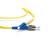 LC/PC-FC/PC Fiber Patch Cord Simplex SM G.657.A2 2.0mm 1m Yellow