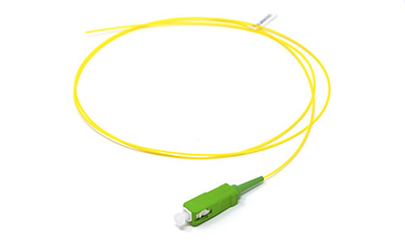 SC/APC Fiber Pigtail OS2 900µm 1m Yellow TB
