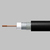 Cable Coaxial RG6. QUAD ELD 60% / 40%. PVC NEGRO. ENTIERRO / CARRETE