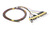 Set de Pigtails de Fibre Optique 12 fibres ST/PC OM2 900µm 2m code couleur