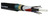 Cable de Fibra Óptica 64FO (8x8) Tubo Loose Conducto SM G.657.A1 Negro