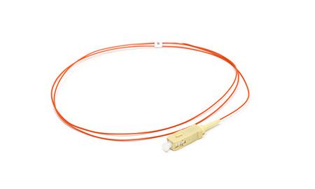 SC/PC Fiber Pigtail OM1 900µm 1m Orange TB