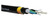 Cable de Fibra Óptica 12FO (1x12) Tubo Loose ADSS - Aéreo SM G.657.A1 Negro
