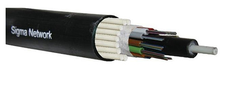 64FO Duct Loose Tube Fiber Optic Cable SM G.657.A1 LSZH Green