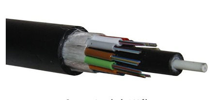 Câble Fibre Optique 24FO (2x12) Tube Loose Conduit SM G.652.D Noir