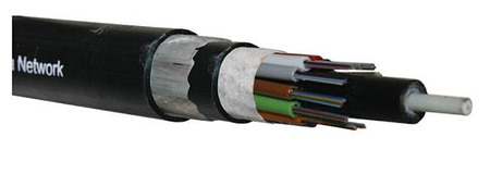 Câble Fibre Optique 48FO (4x12) Tube Loose Conduit SM G.657.A1 LSZH Noir