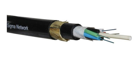 Cable de Fibra Óptica 48FO (4x12) Tubo Loose ADSS - Aéreo SM G.657.A1 Negro