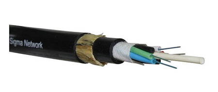 Câble Fibre Optique 96FO (8x12) Tube Loose ADSS - Aérien SM G.657.A1 Noir