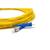 SC/PC-FC/PC Fiber Patch Cord Simplex SM G.657.A2 2.0mm 25m Yellow
