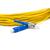 SC/UPC-ST/UPC Fiber Patch Cord Simplex SM G.657.A2 2.0mm 20m Yellow