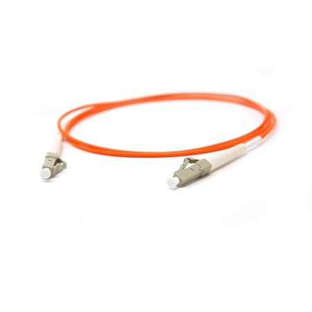LC/PC-LC/PC Fiber Patch Cord  Simplex MM OM1 2mm 1m Orange