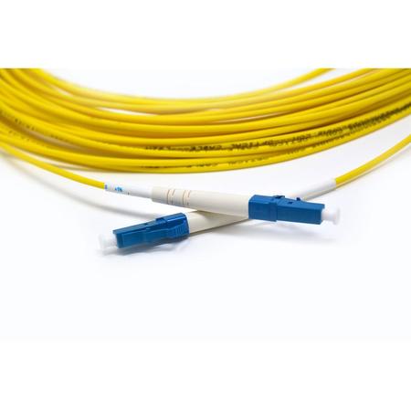 LC/PC-LC/PC Fiber Patch Cord Simplex SM G.657.A2 2mm 12m Yellow