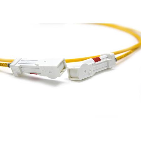 SC/UPC-SC/UPC Fiber Patch Cord Shuttered 2.0mm 1m Yellow