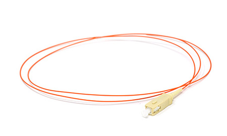 SC/PC Fiber Pigtail MM OM2 900µm 1m Orange