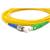 SC/APC-FC/UPC Fiber Patch Cord Simplex SM G.657.A2 2.0mm 15m Yellow