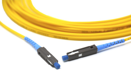 MU/PC-MU/PC Fiber Patch Cord Simplex 2.0mm 8m Yellow